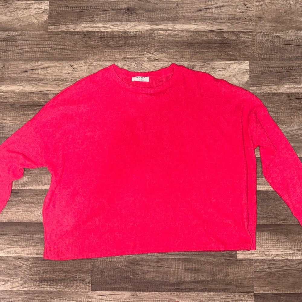 Zenana Outfitters Pink Top